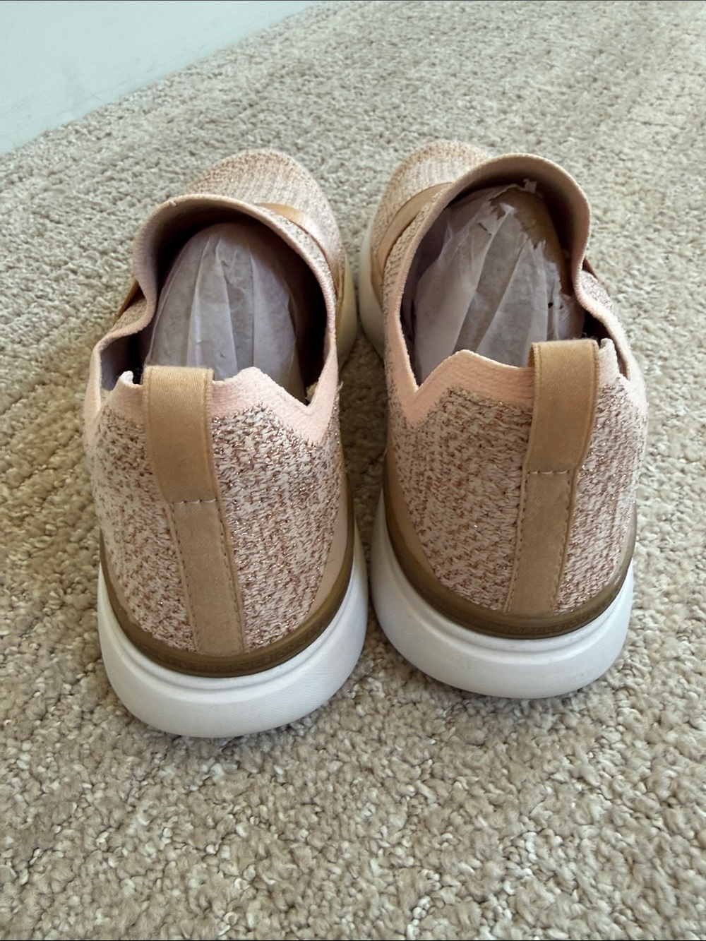 APL women’s Techloom Bliss rose gold/white size 9 - Picture 4 of 9